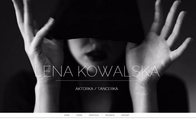 Lena Kowalska. Aktorka, tancerka.